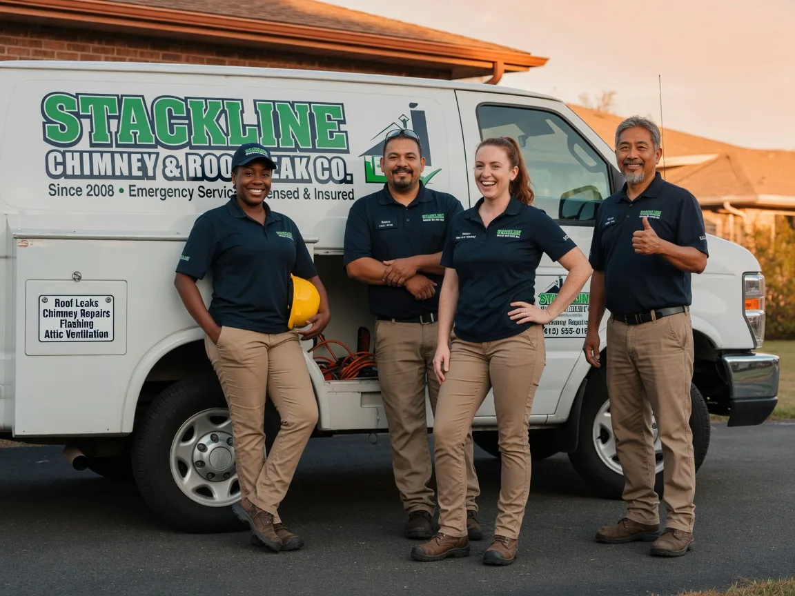 Chimney flashing repair company in Wixom, MI